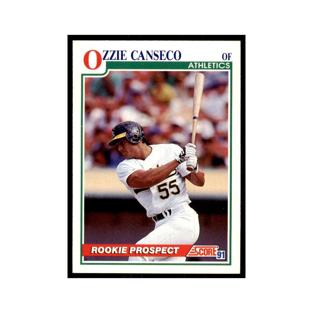 1991 Score Ozzie Canseco Baseball Cards #346