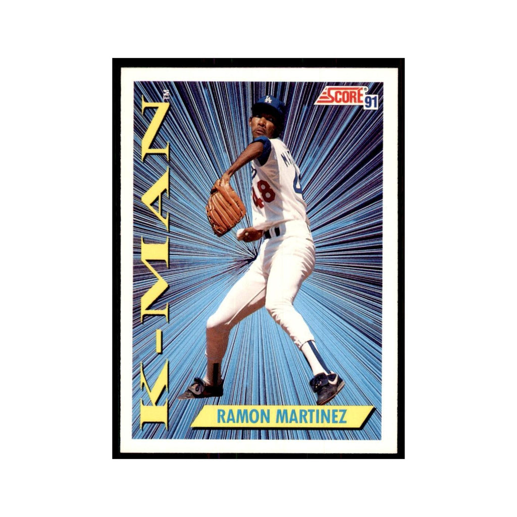 1991 Score Ramon Martinez Baseball Cards #408