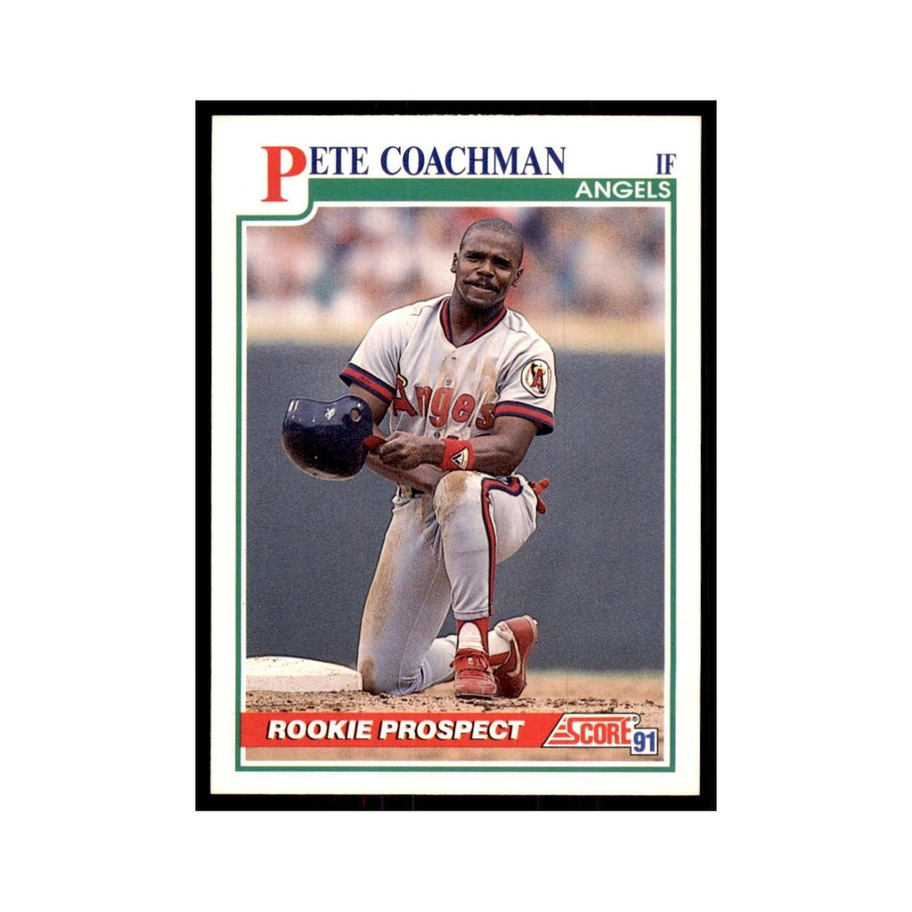 1991 Score Pete Coachman Baseball Cards #344