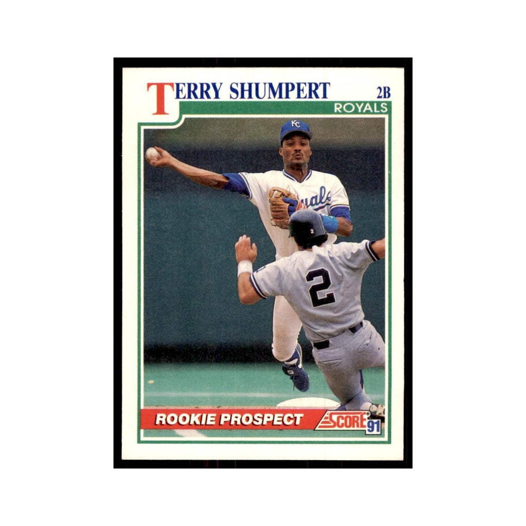 1991 Score Terry Shumpert Baseball Cards #349