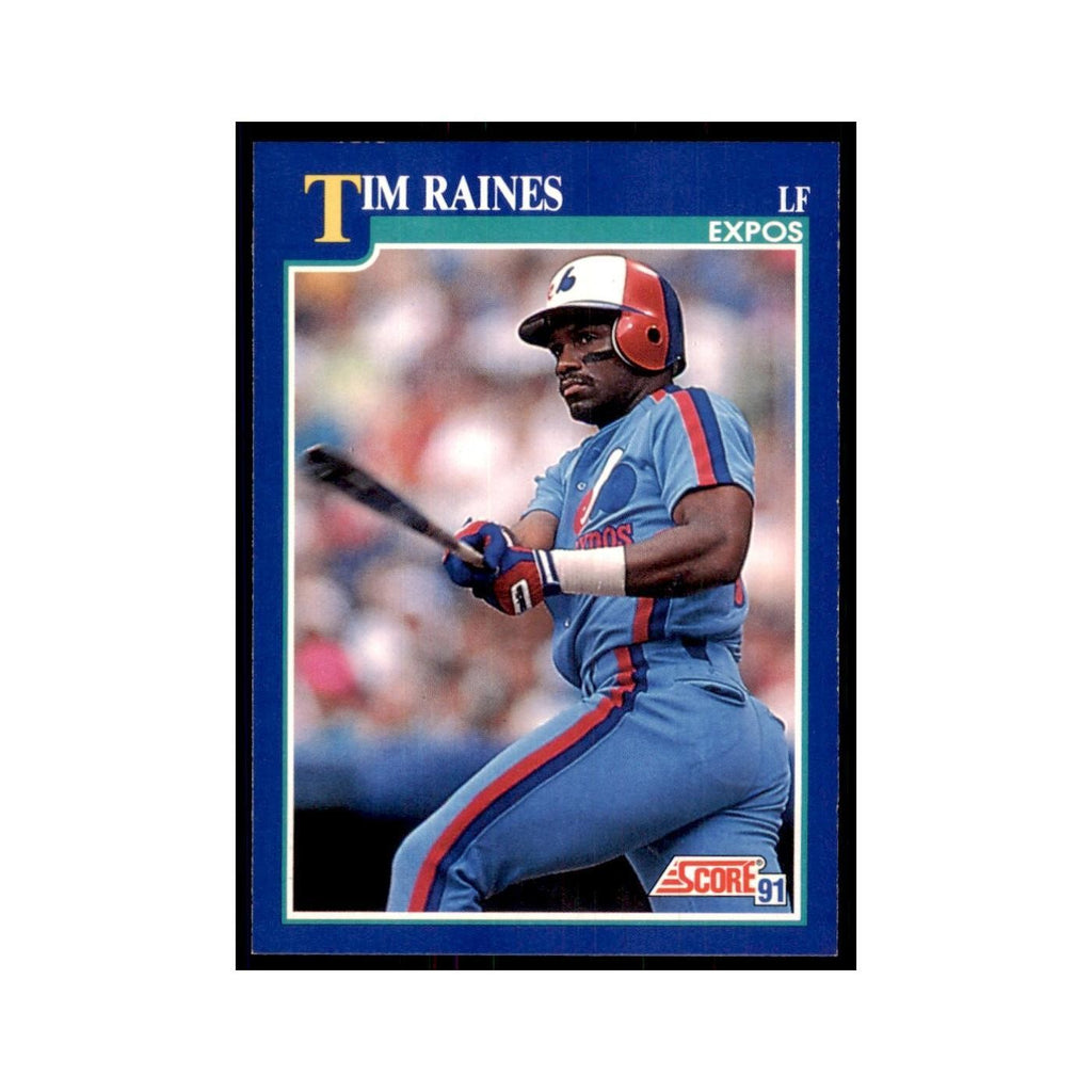 1991 Score Tim Raines Baseball Cards #35
