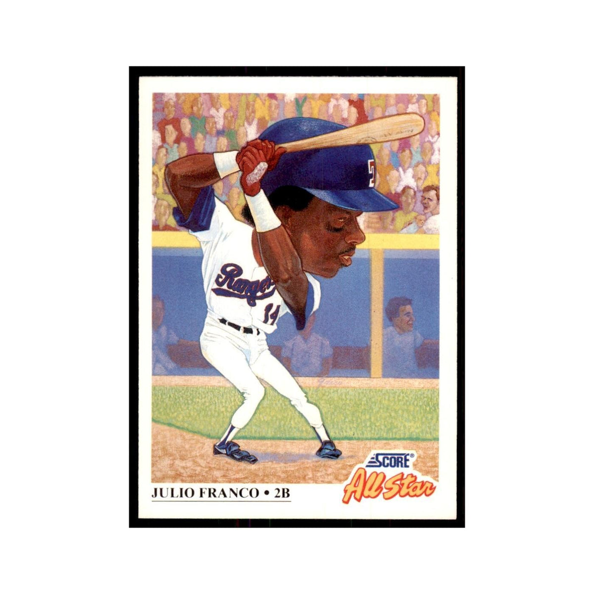 1991 Score Julio Franco Baseball Cards #392