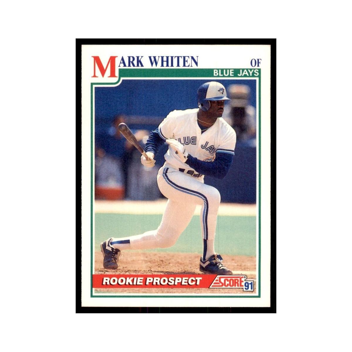 1991 Score Mark Whiten Baseball Cards #358