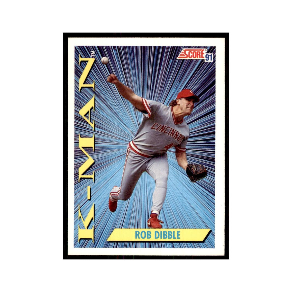 1991 Score Rob Dibble Baseball Cards #407