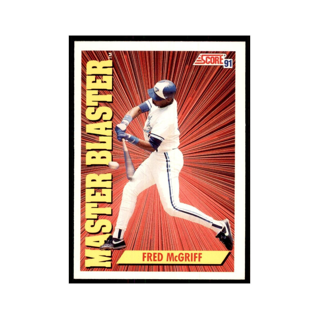 1991 Score Fred McGriff Baseball Cards #404