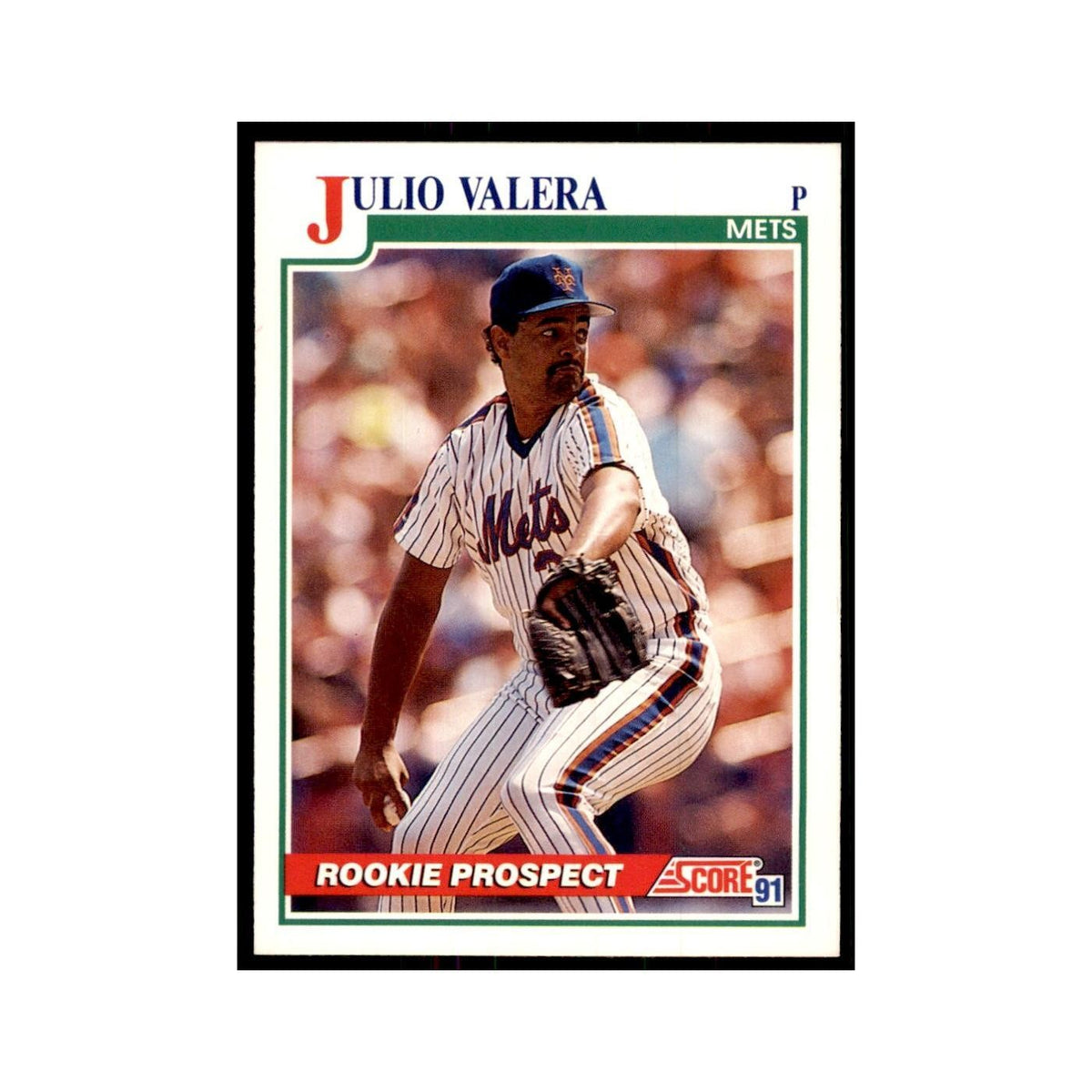 1991 Score Julio Valera Baseball Cards #353