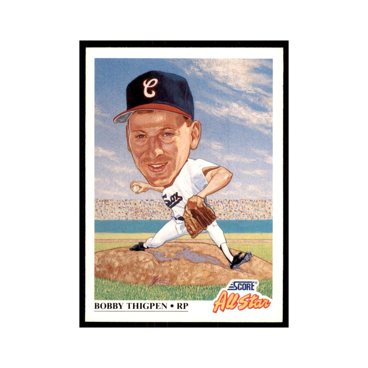 1991 Score Bobby Thigpen Baseball Cards #401
