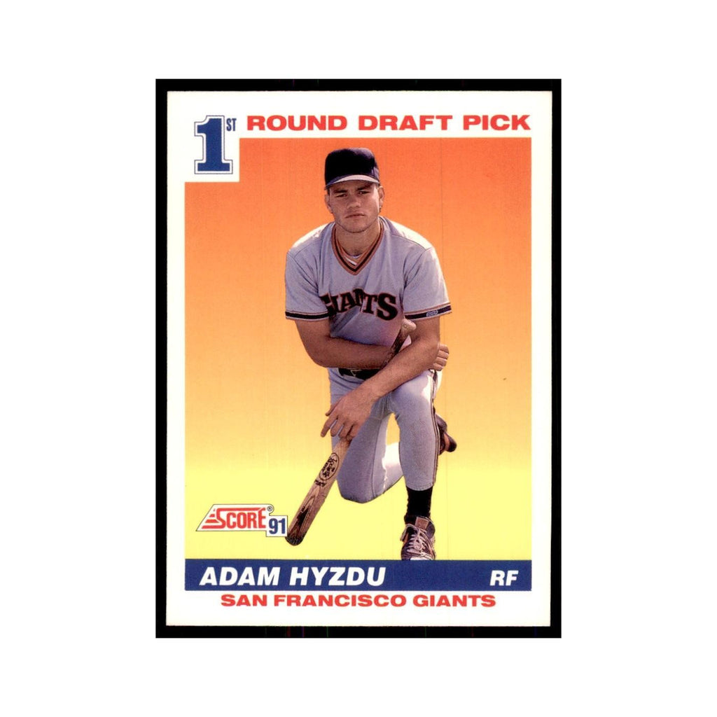 1991 Score Adam Hyzdu Baseball Cards #388