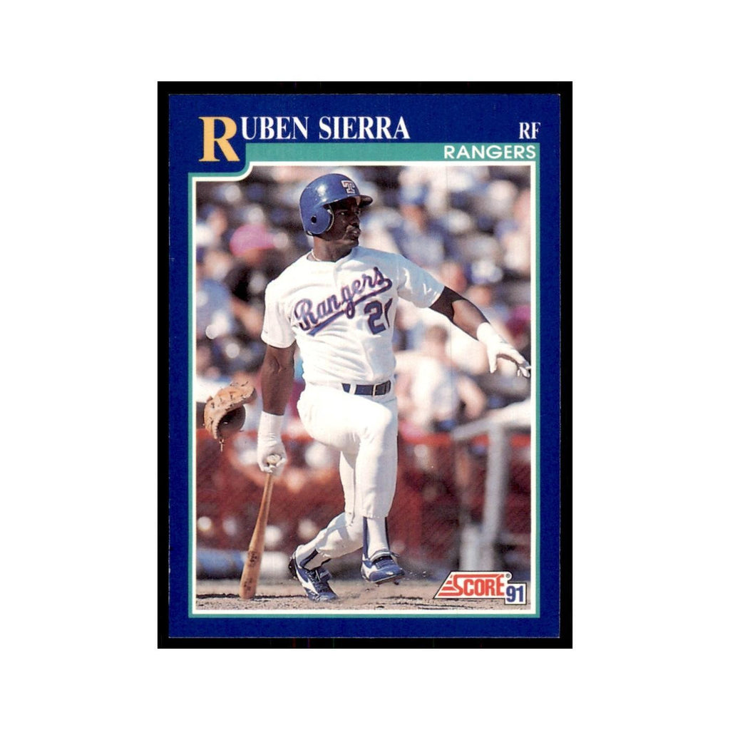1991 Score Ruben Sierra Baseball Cards #495