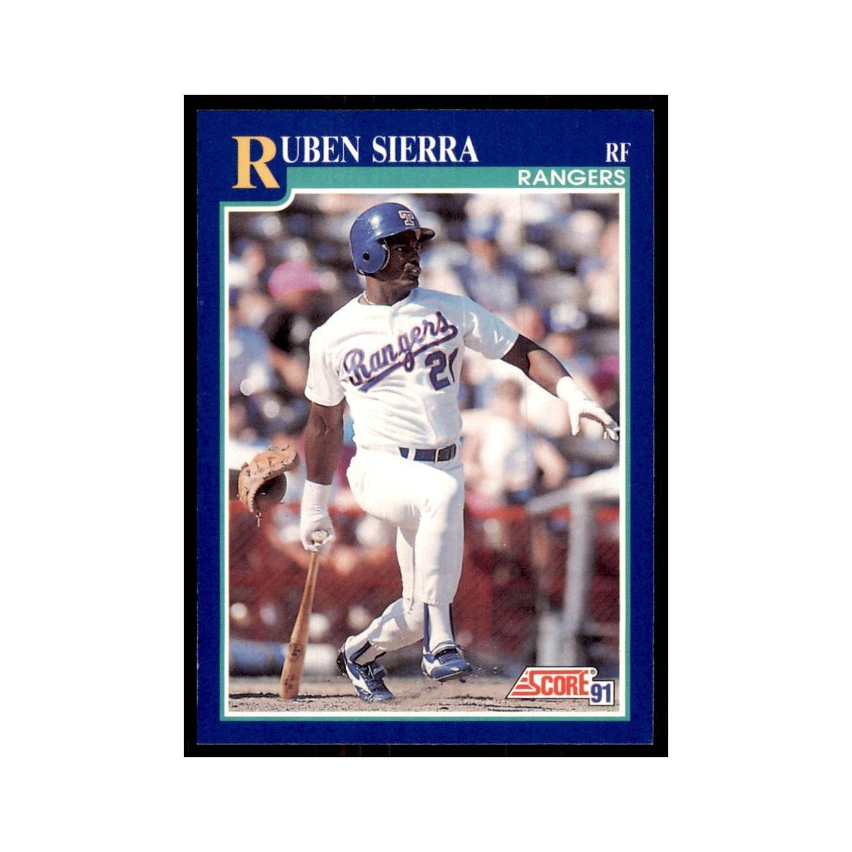 1991 Score Ruben Sierra Baseball Cards #495