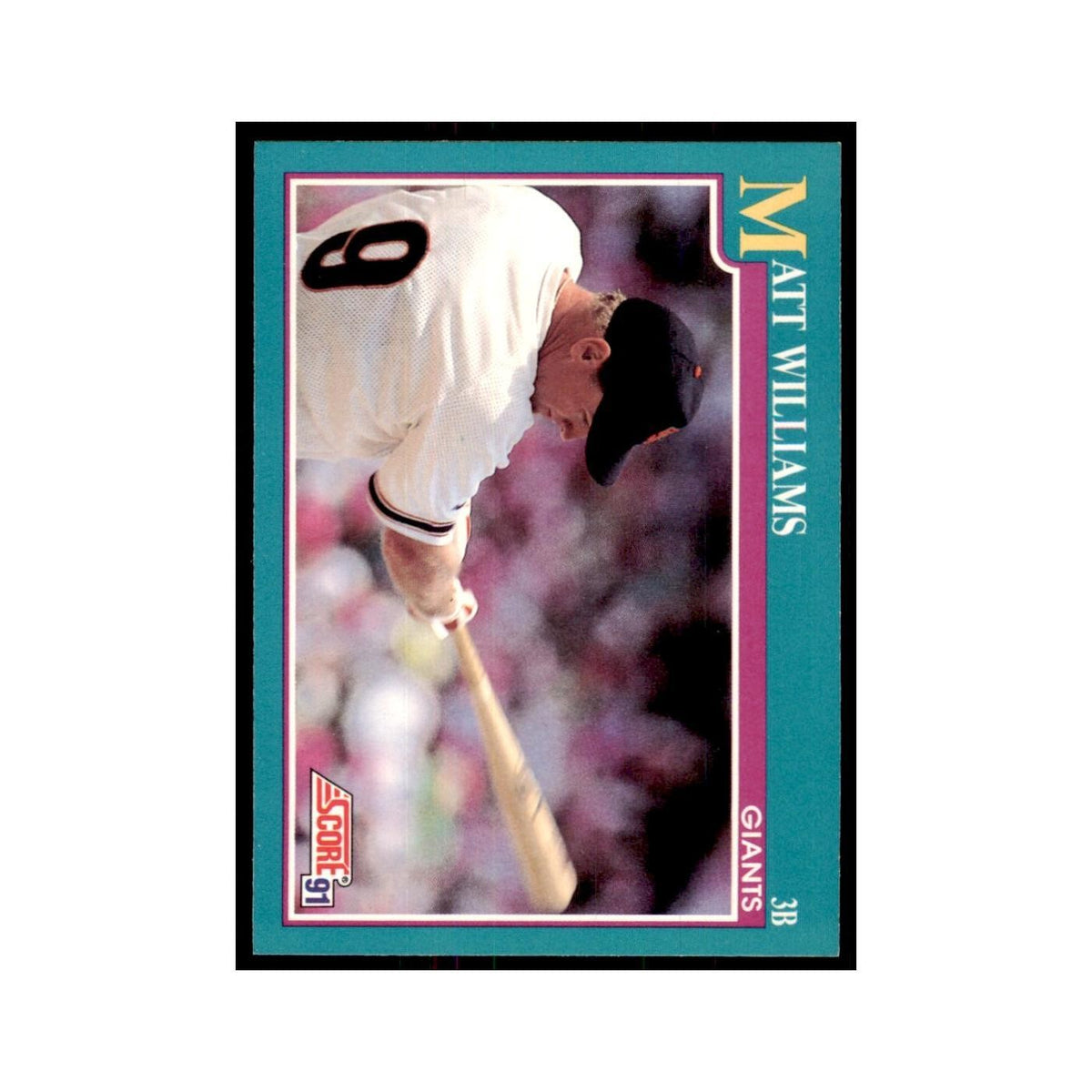 1991 Score Matt Williams Baseball Cards #189