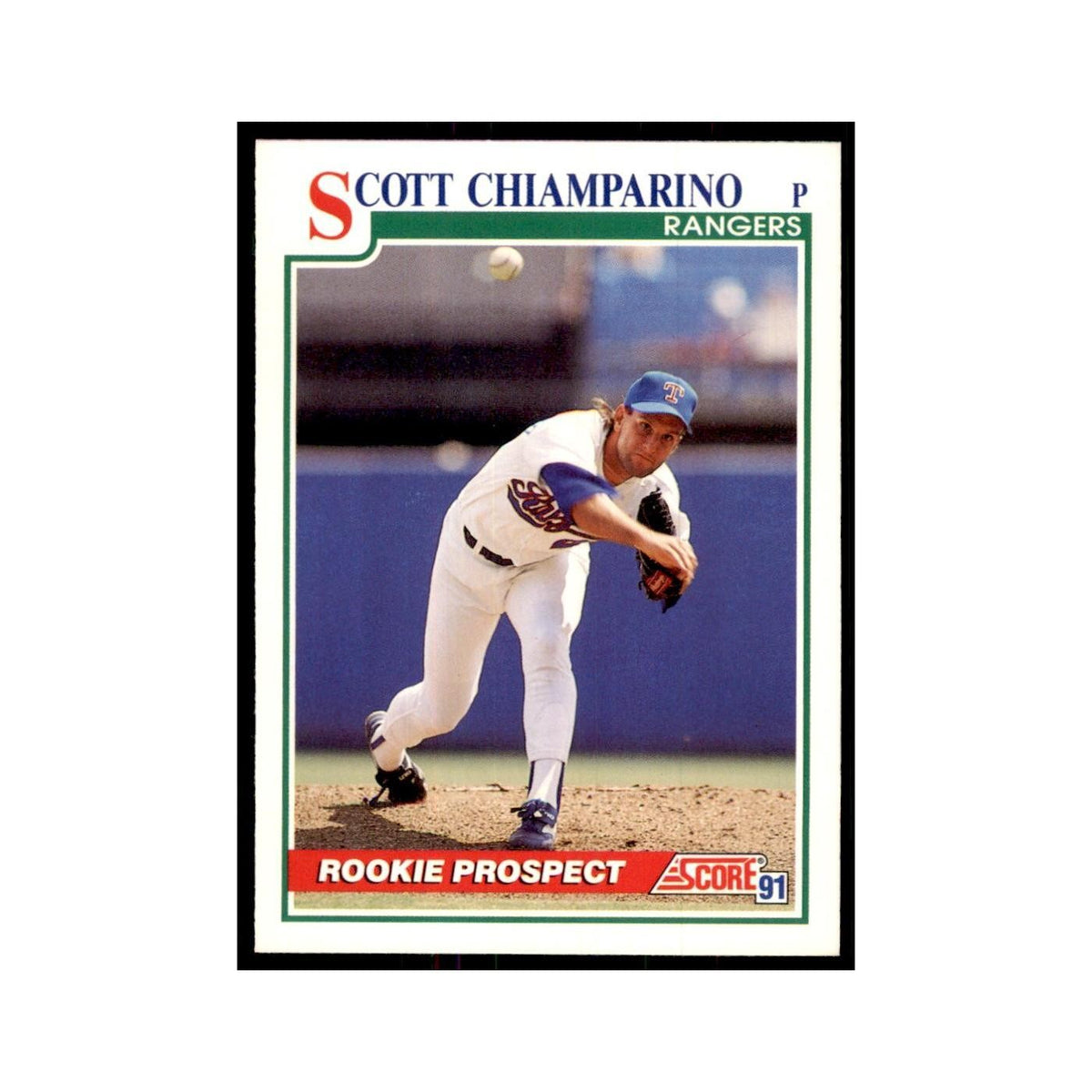 1991 Score Scott Chiamparino Baseball Cards #352