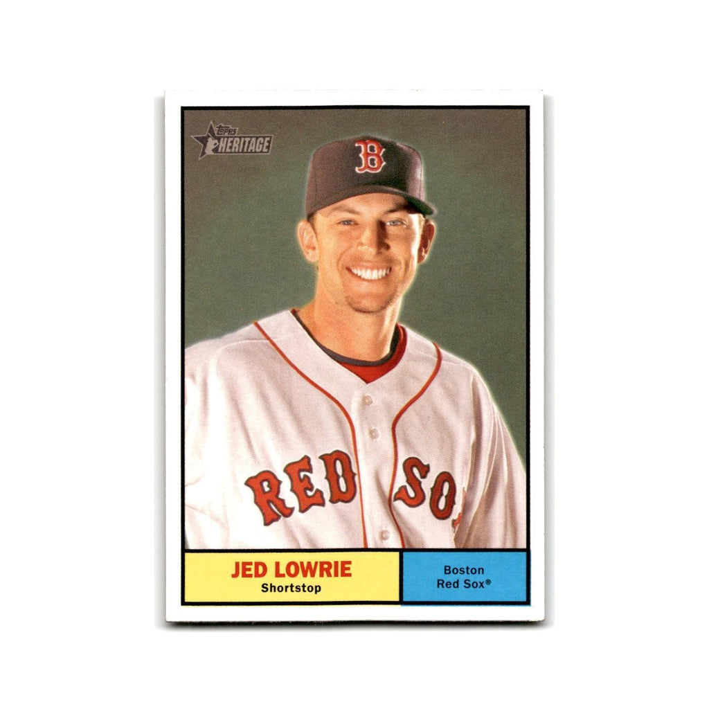 2010 Topps Heritage Jed Lowrie Red Sox #99