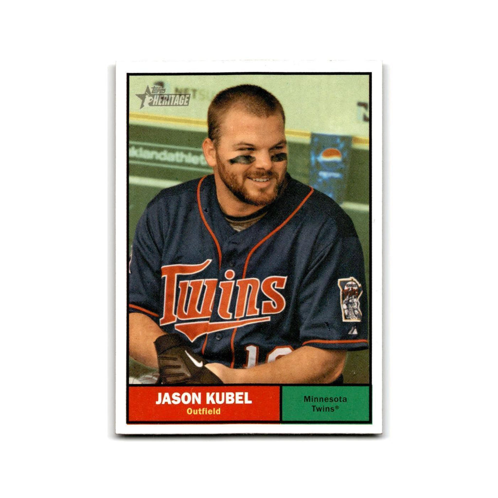 2010 Topps Heritage Jason Kubel Twins #108