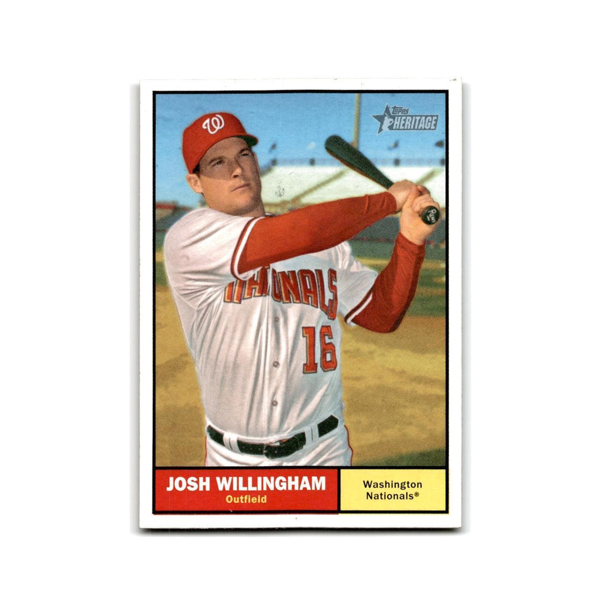 2010 Topps Heritage Josh Willingham Nationals #146