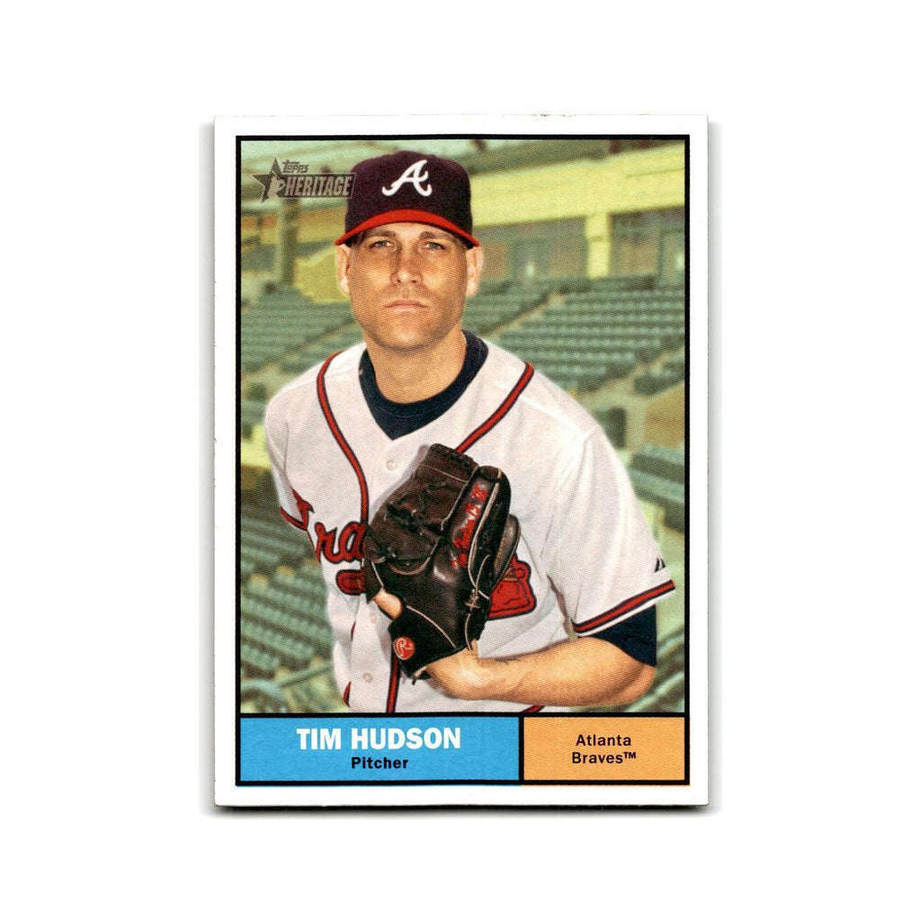 2010 Topps Heritage Tim Hudson Braves #105