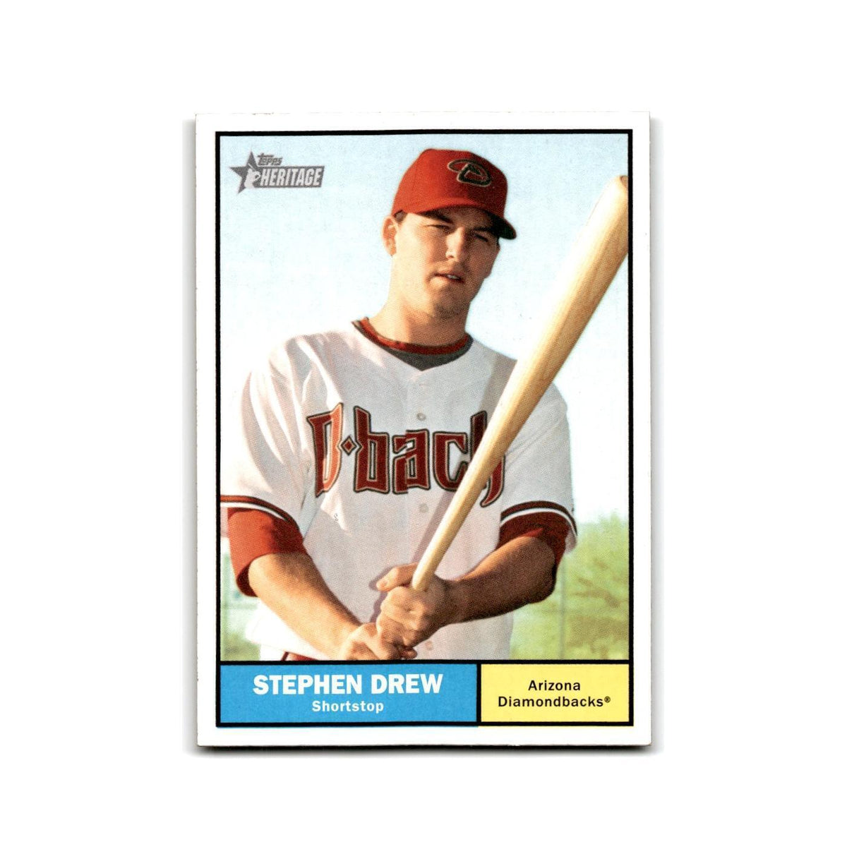 2010 Topps Heritage Stephen Drew Diamondbacks #274