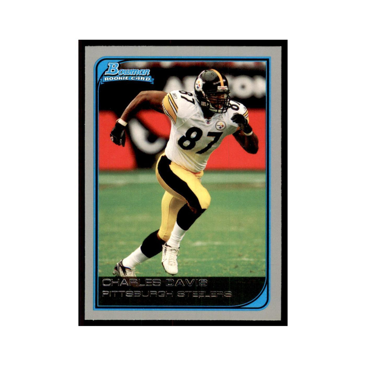 2006 Bowman Charles Davis Football Cards #204