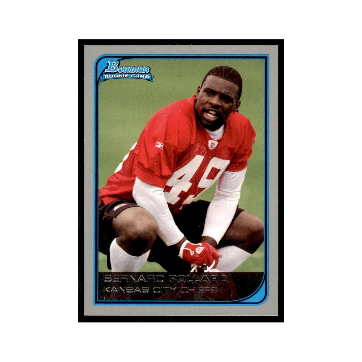 2006 Bowman Bernard Pollard Football Cards #181