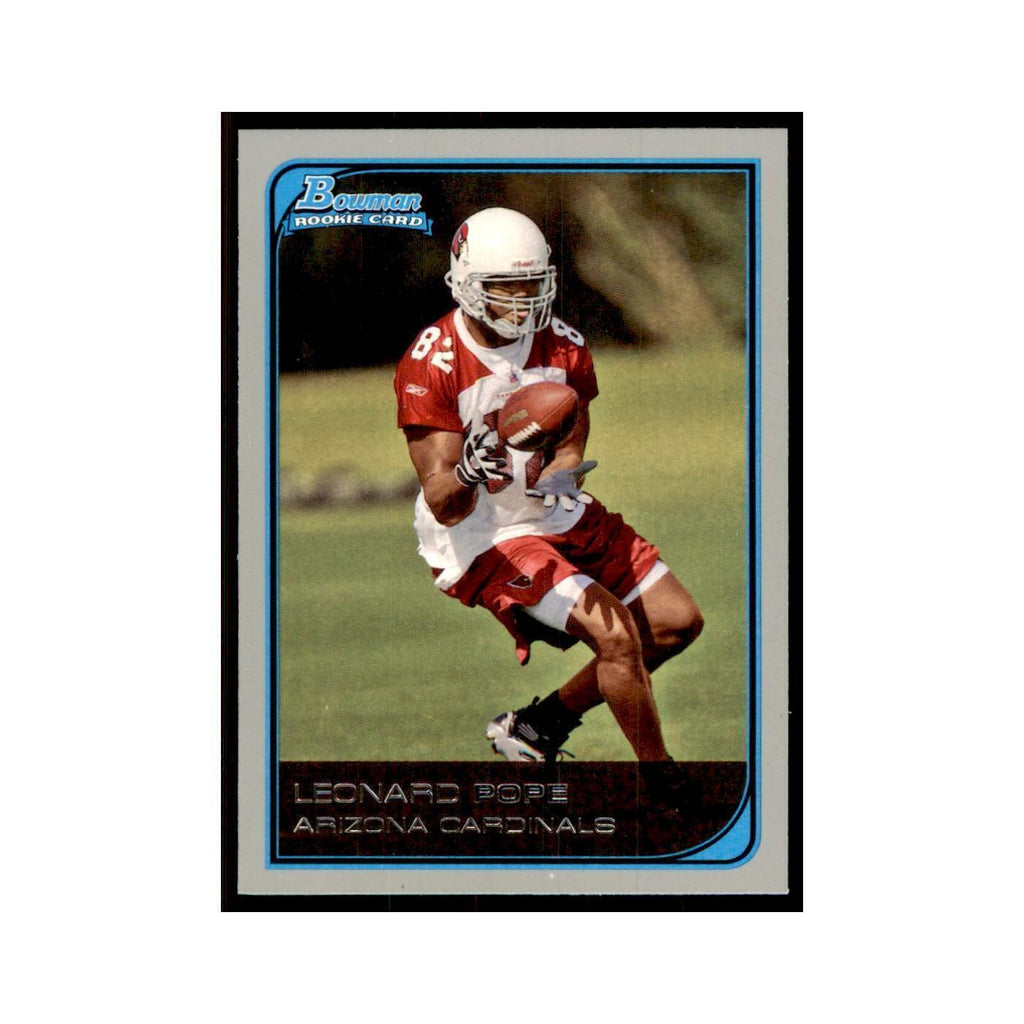 2006 Bowman Leonard Pope Football Cards #121