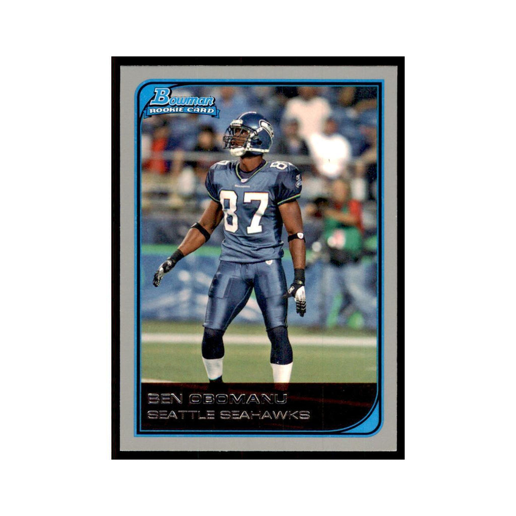 2006 Bowman Ben Obomanu Football Cards #221