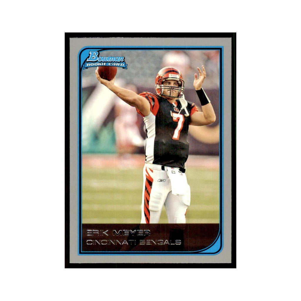 2006 Bowman Erik Meyer Football Cards #265