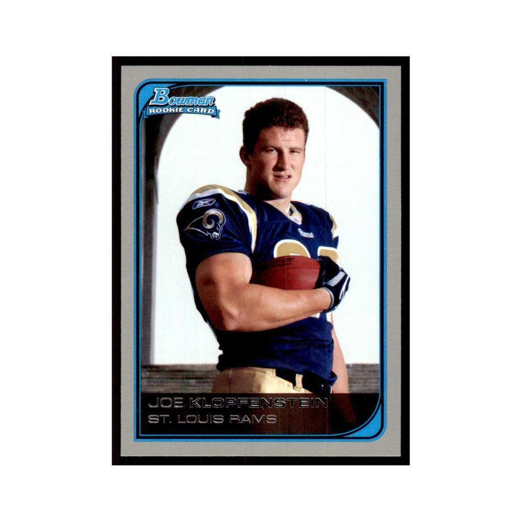 2006 Bowman Joe Klopfenstein Football Cards #169