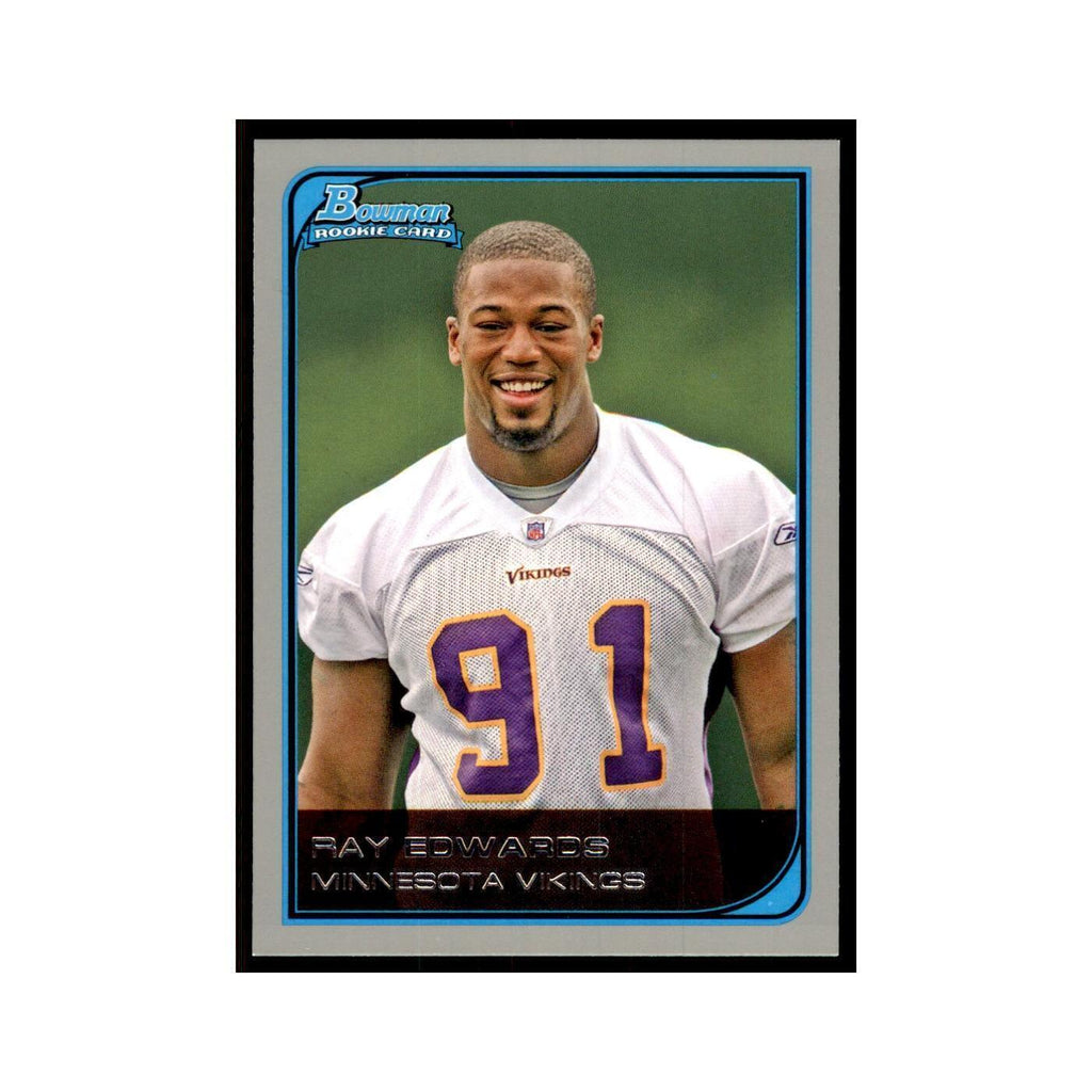 2006 Bowman Ray Edwards Football Cards #237