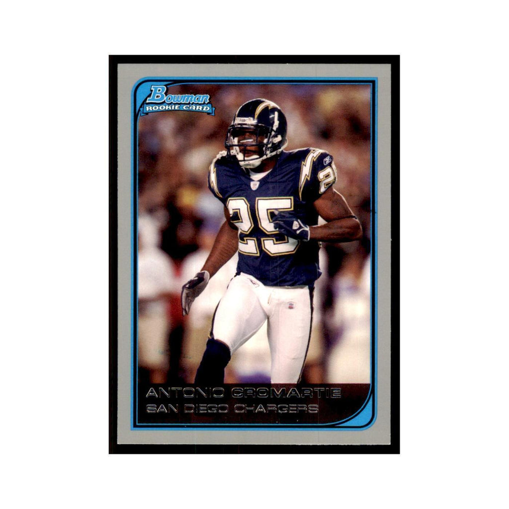 2006 Bowman Antonio Cromartie Football Cards #193