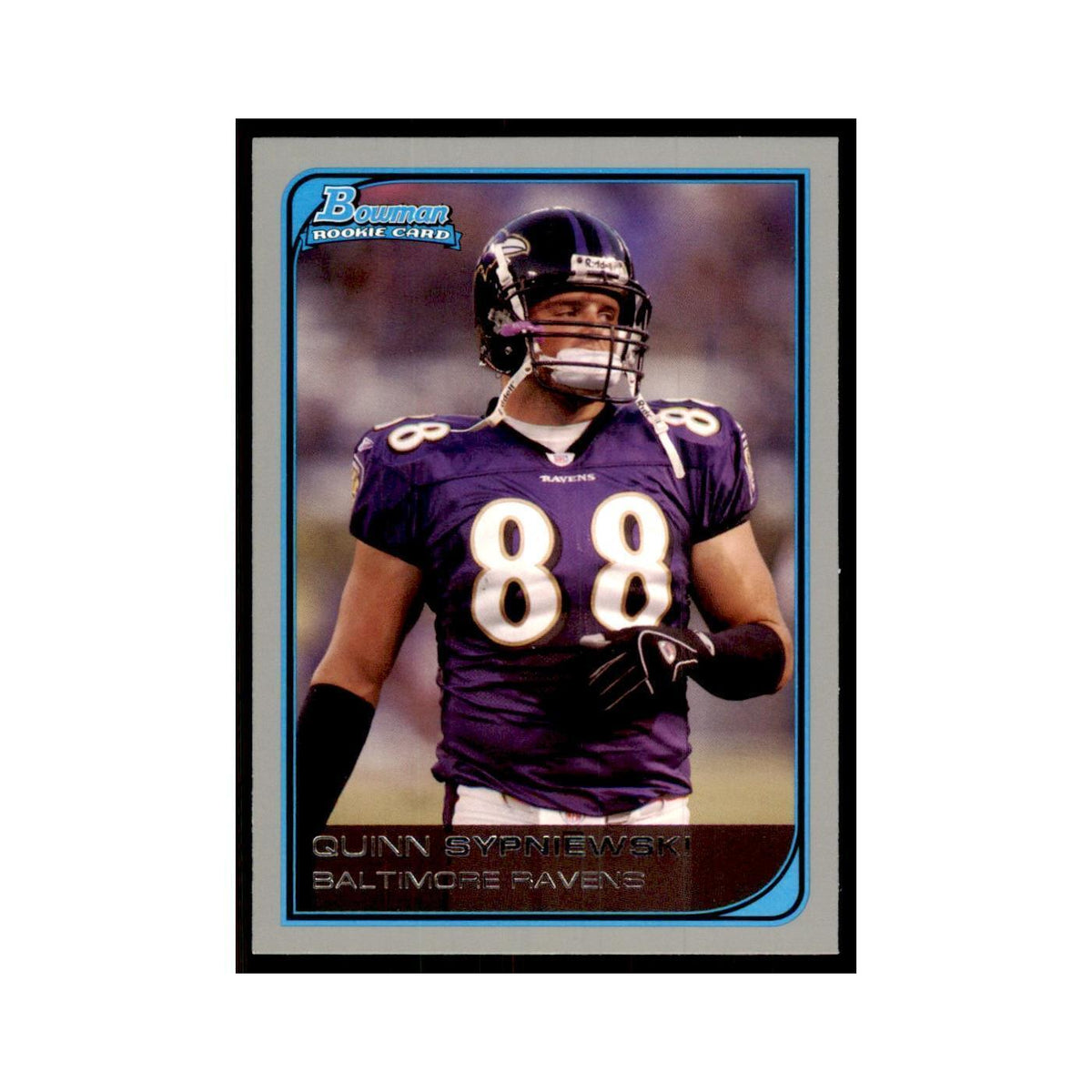 2006 Bowman Quinn Sypniewski Football Cards #197