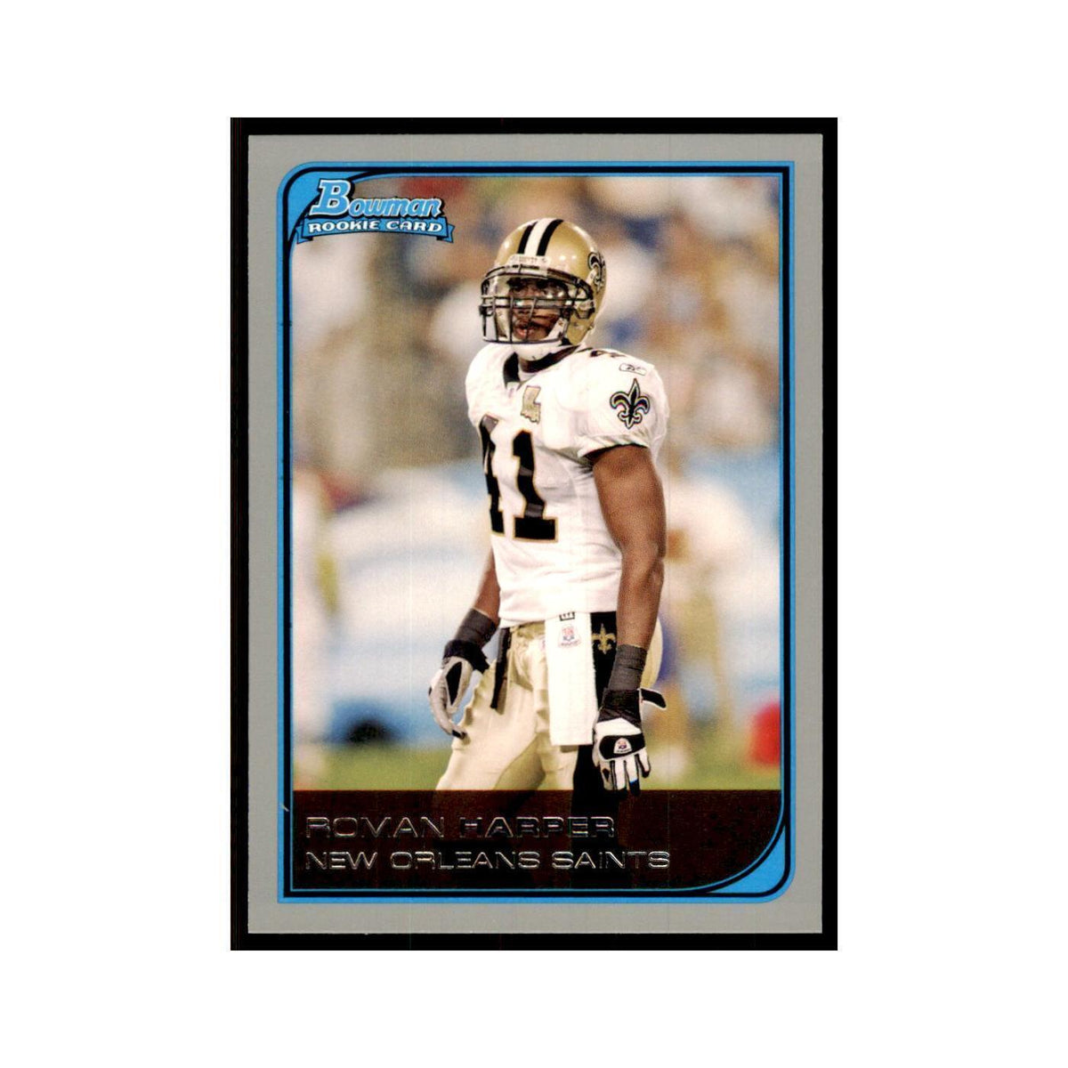 2006 Bowman Roman Harper Football Cards #246