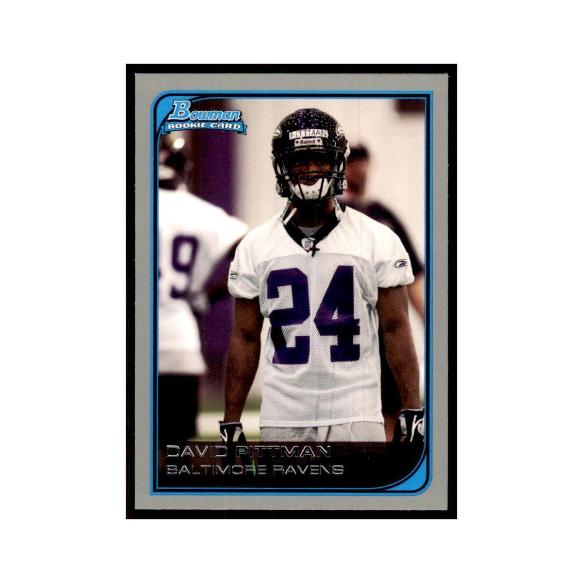 2006 Bowman David Pittman Football Cards #196