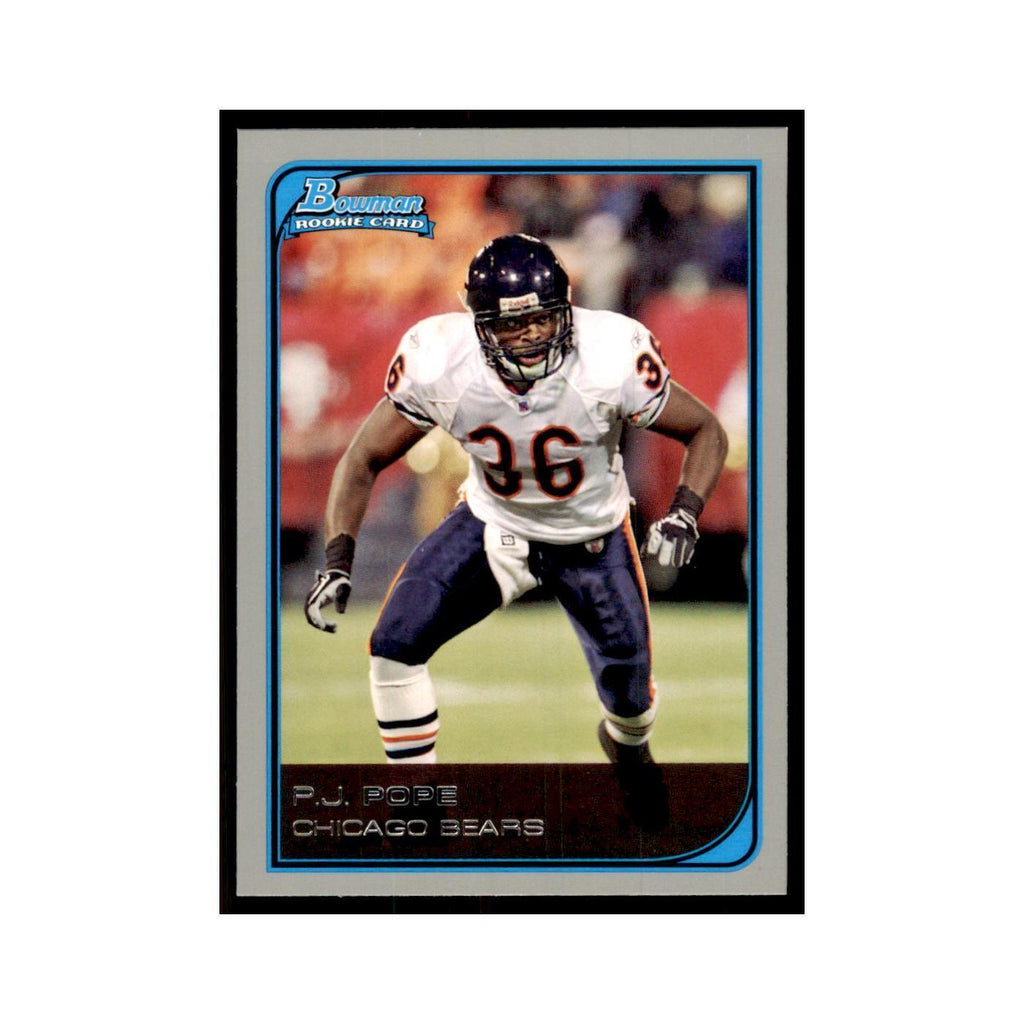 2006 Bowman P.J. Pope Football Cards #234