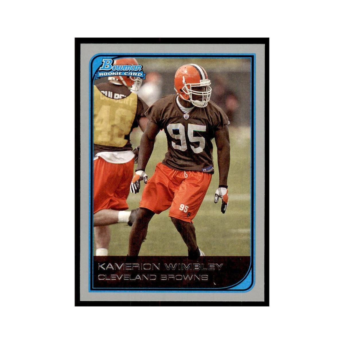 2006 Bowman Kamerion Wimbley Football Cards #164