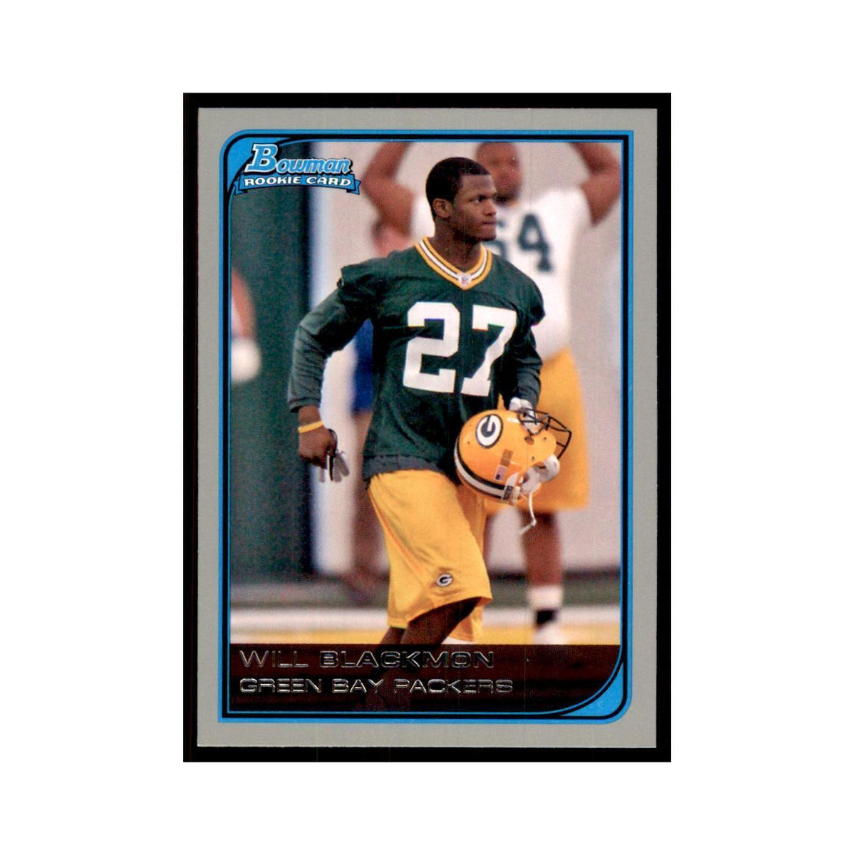 2006 Bowman Will Blackmon Football Cards #194