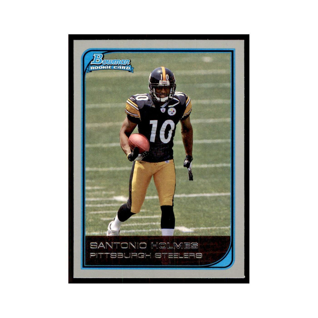 2006 Bowman Santonio Holmes Football Cards #115