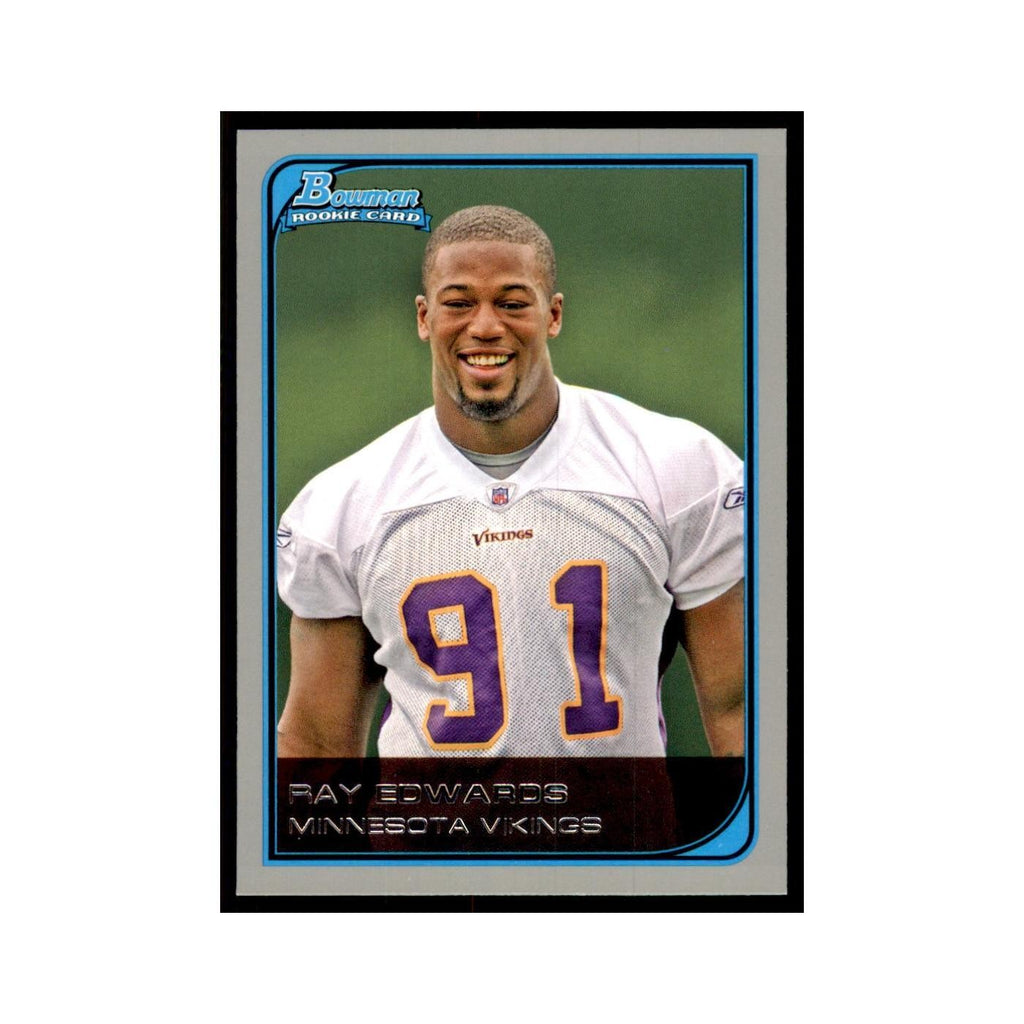2006 Bowman Ray Edwards Football Cards #237
