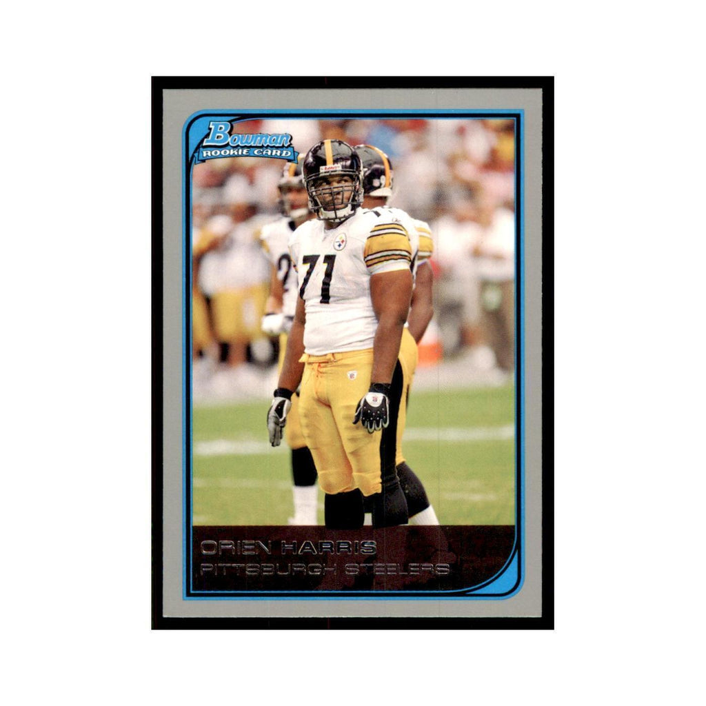 2006 Bowman Orien Harris Football Cards #244