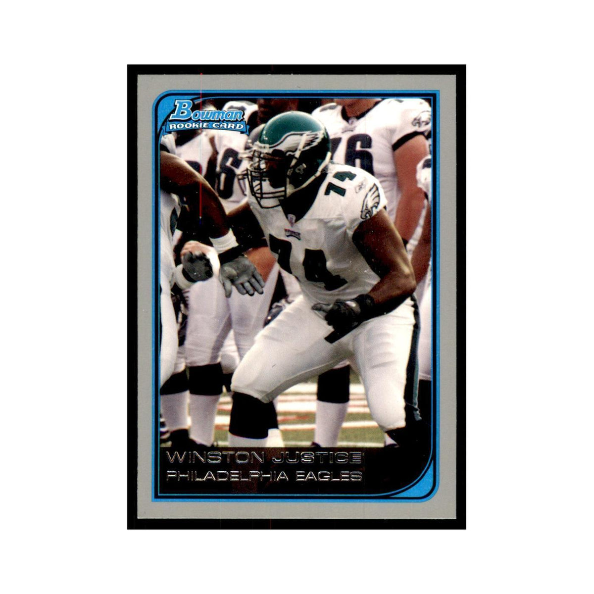 2006 Bowman Winston Justice Football Cards #179