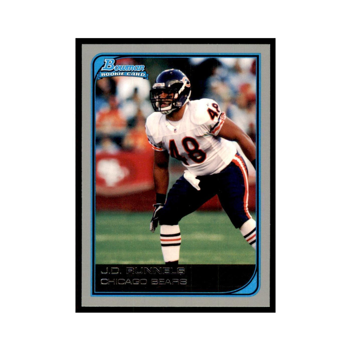 2006 Bowman J.D. Runnels Football Cards #202