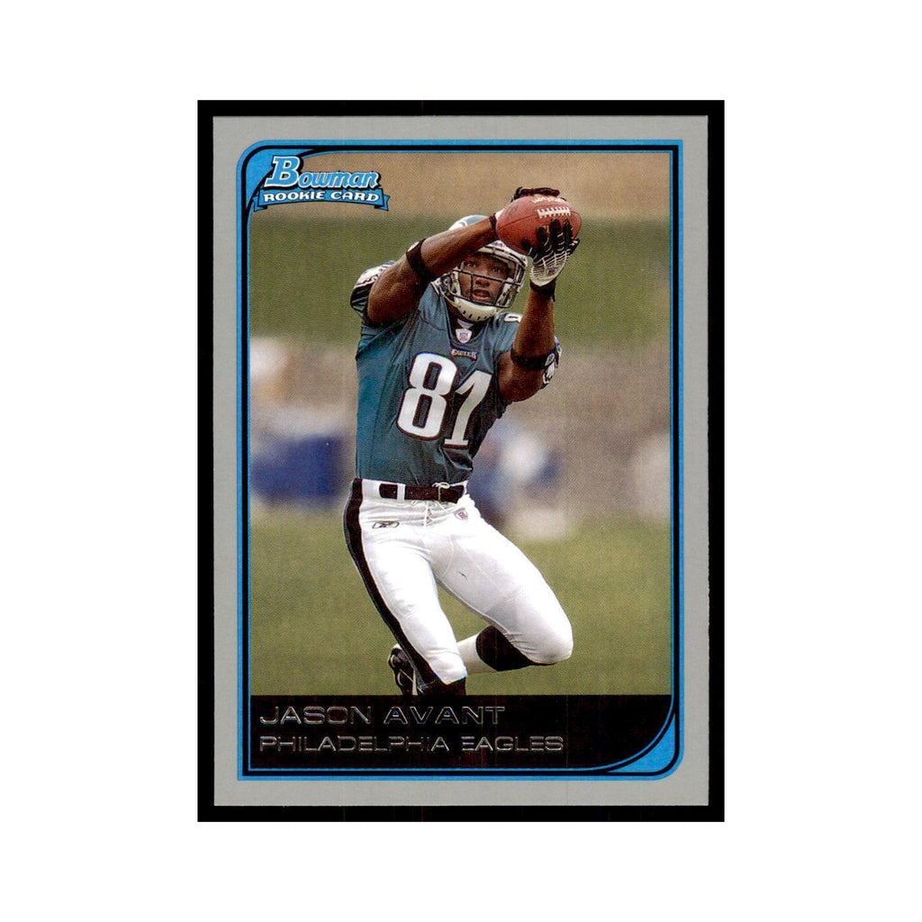 2006 Bowman Jason Avant Football Cards #142