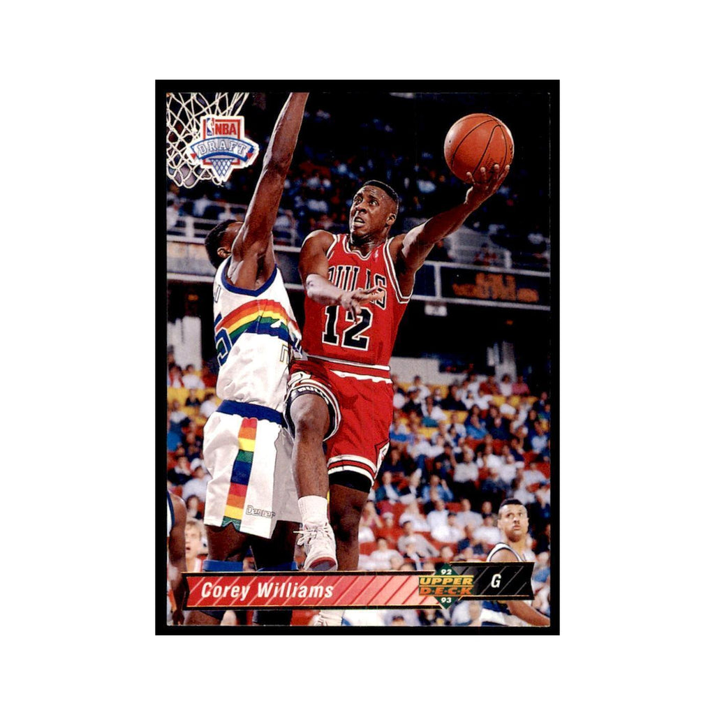 1992 Upper Deck Corey Williams Basketball Cards #18