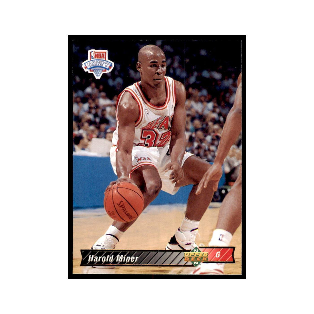 1992 Upper Deck Harold Miner Basketball Cards #8