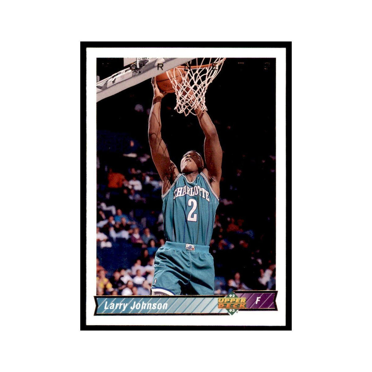1992 Upper Deck Larry Johnson Basketball Cards #287