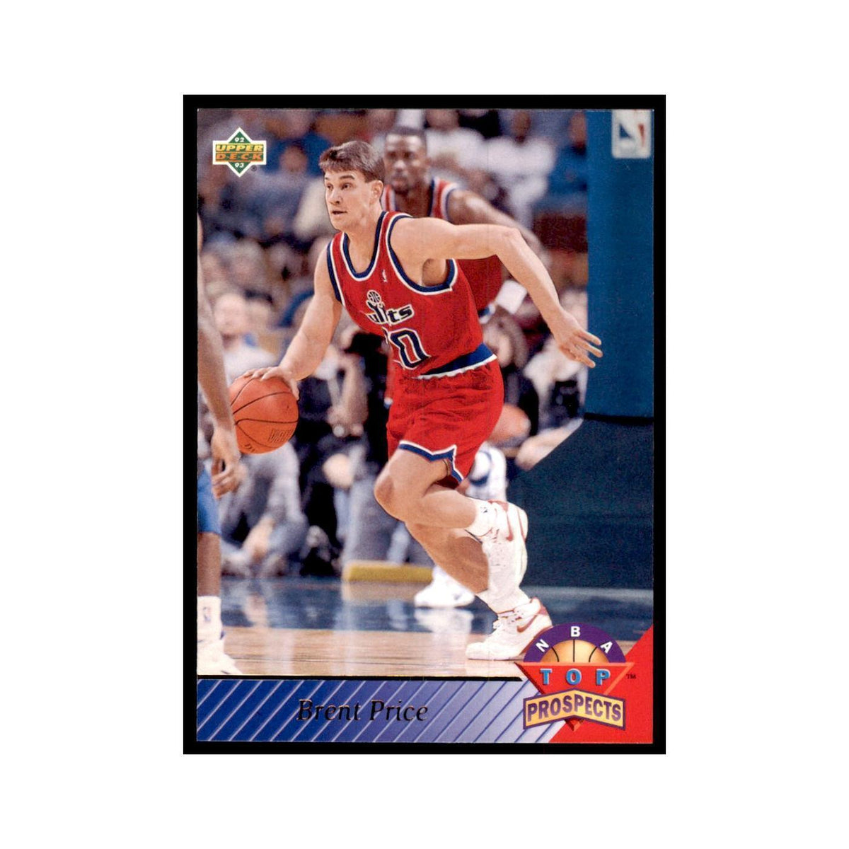 1992 Upper Deck Brent Price Basketball Cards #482