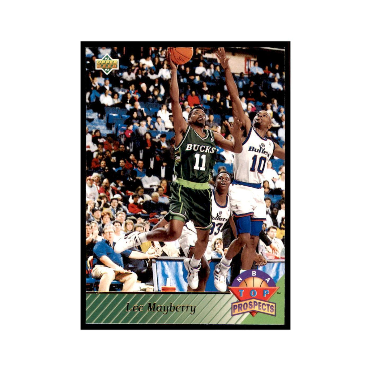 1992 Upper Deck Lee Mayberry Basketball Cards #471