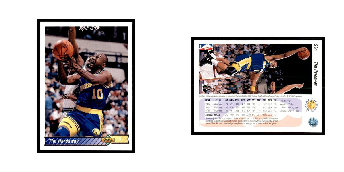 1992 Upper Deck Tim Hardaway Basketball Cards #261