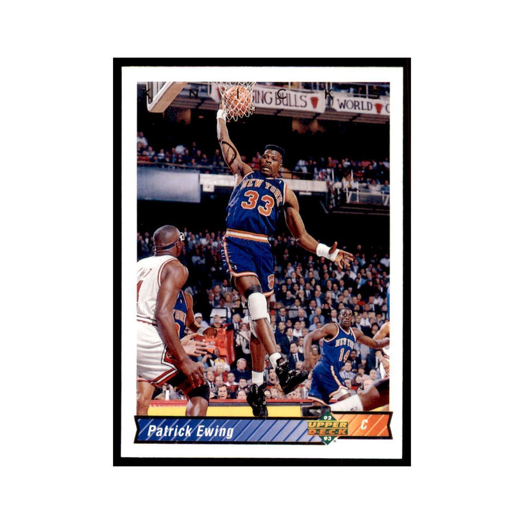1992 Upper Deck Patrick Ewing Basketball Cards #130