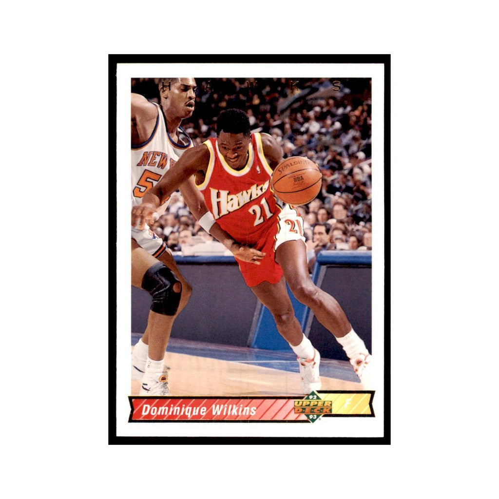 1992 Upper Deck Dominique Wilkins Basketball Cards #400