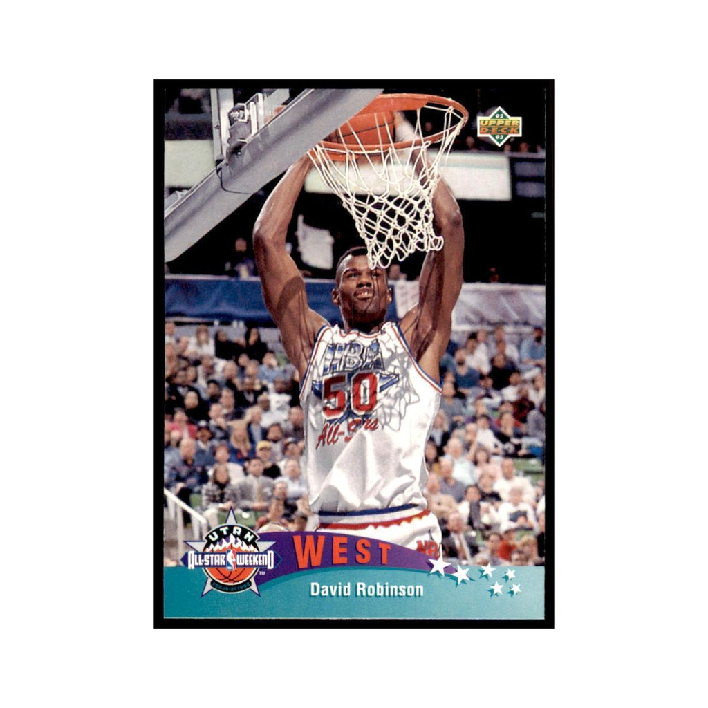 1992 Upper Deck David Robinson Basketball Cards #436